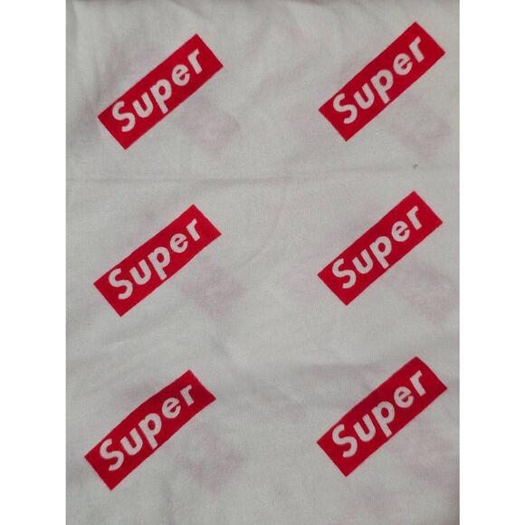 No Brand Other - 5 Yards Designer Logo Inspired "Super"Rayon Knit Fabric